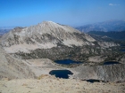 Peak 11202' and the Boulder Chain Lakes.