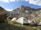 Camp below Fremont Peak