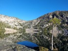 Morning view of Thirtythree Lake.