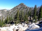 Tsum Peak from the false summit.