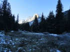 View of Devils Bedstead West from the valley floor.