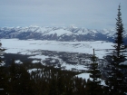 Looking across the valley at Castle Peak and the White Clouds.