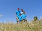 Family shot on the summit.