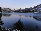 Dusk at Lake 9050'.