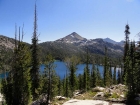 Glens Peak and Spangle Lake.