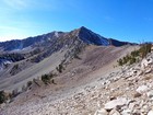 Basils Peak from the slopes of Amber Peak.