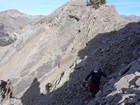 Early obstacles on the north ridge of Basils Peak.