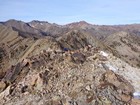 Nearing the summit of Basils Peak.