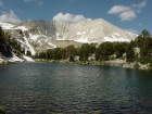 Hook Lake and David O. Lee Peak. The scenery in the area is hard to beat.