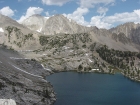 Caulkens Peak from above Sapphire Lake.