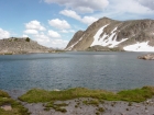 View from the west shore of Slide Lake.