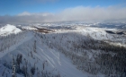 Summit view northwest towards Bear Valley.