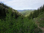 Looking back on the valley.