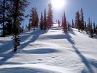 Final steep stretch to the summit.