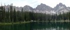 Panorama looking east from Braxon Lake.