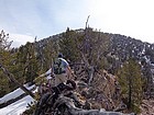 Dan on the ridge.