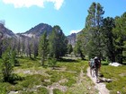 Nearing Bear Valley Lake.