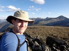 Fellfield Mountain summit shot, Lem Peak in the background.