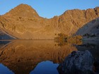 The Bear Valley Lake sunrise was spectacular.