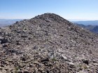 Nearing the summit of Lem Peak.