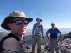 Victory shot on the summit of Lem Peak.