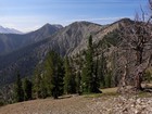 First unobstructed view of Last Chance Peak, WCP-1 and 11ers to the left.