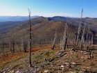 View of Porter Creek Peak from the summit of Bernard Mountain.