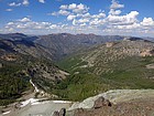 View northeast from Peak 9109'  (Baldy Ridge #4). Red Ridge in the distance.