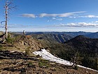 Great views from near the summit of Peak 8925' (Baldy Ridge #2).