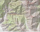 Map of the route we took, 10 miles and 4800' elevation gain, round trip.