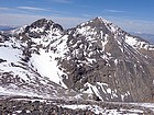 The Riddler and Diamond Peak from the summit of Big Boy Peak.