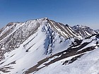 North face and northwest ridge of Shoshone John Peak.