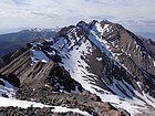 Connecting ridge from Shoshone John Peak to Big Boy Peak.