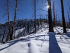 Heading up the ridge.