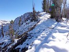 Nearing the summit of Big Fisher Creek Peak.