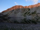 Sunrise at Big Lost Lake.