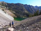 Descending to Lower Norton Lake.