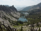 Looking down on Terrace Lakes from the east.