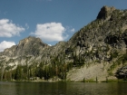 A view of the ridge south of Terrace Lakes.