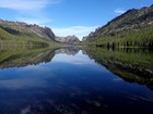 Ship Island Lake in the morning.