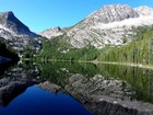 Aggipah Mountain from the upper lake.