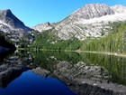 Aggipah Mountain from the upper lake. 