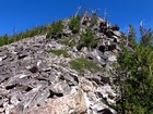 Southeast ridge of Aggipah Mountain.