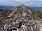 Looking back on Aggipah Mountain from Waterfall Creek Peak.