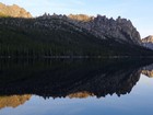 Wolf Fang Ridge above Ship Island Lake.