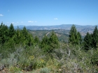 A view to the east during the hike. I think that’s Thorn Creek Butte on the left, with Mount Heinen to the right.