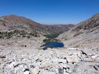 Descending back to Boulder Lake.