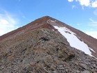 Nearing the summit of Boulder Peak.