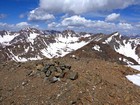 Boulder Peak summit view. Lorenzo, Silver, and Boulder Basin Peaks.