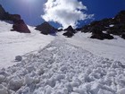 Magic carpet ride I took down from Silver Peak's south ridge.